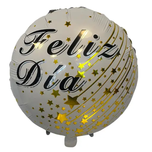 Globo metalizado feliz dia I 18 PULGADAS con aire